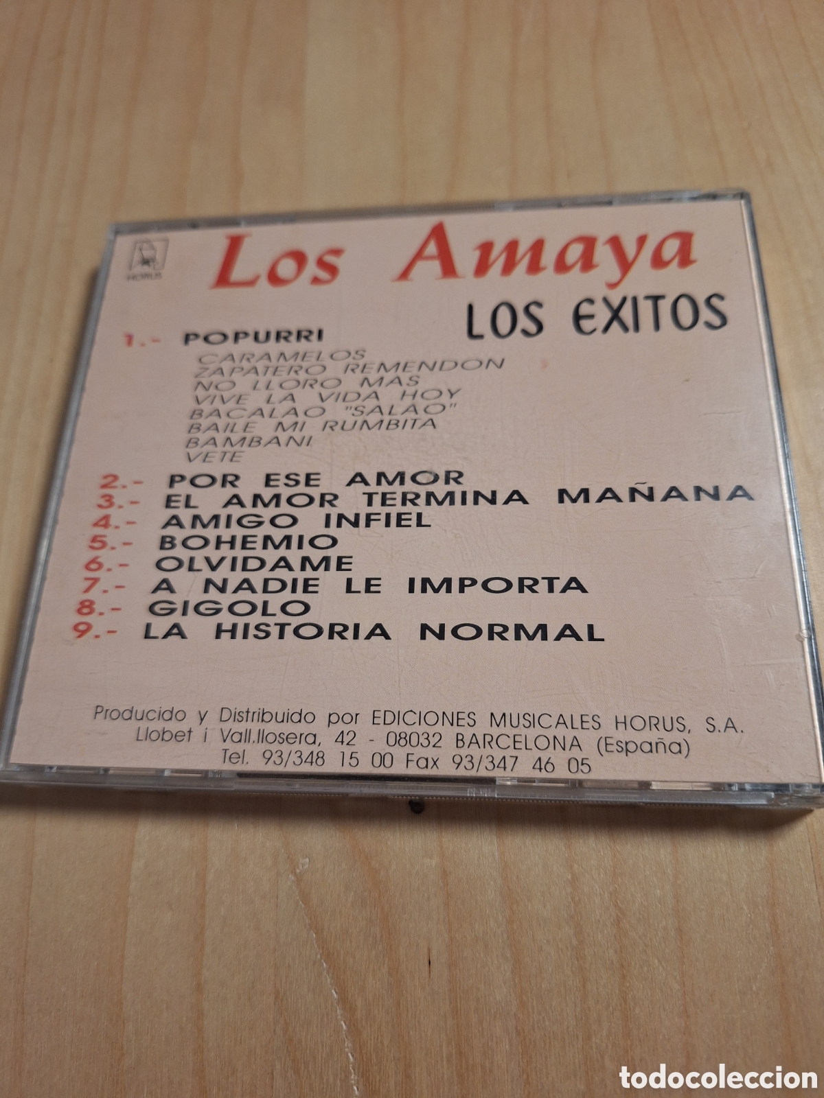 CDs de m&uacute;sica: Scd85 los amaya los exitos CD MUSICA - Foto 2
