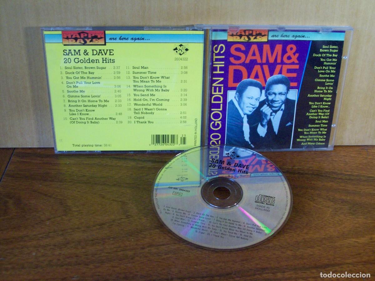 CDs de m&uacute;sica: SAM & DAVE - 20 GOLDEN HITS - CD - Foto 1