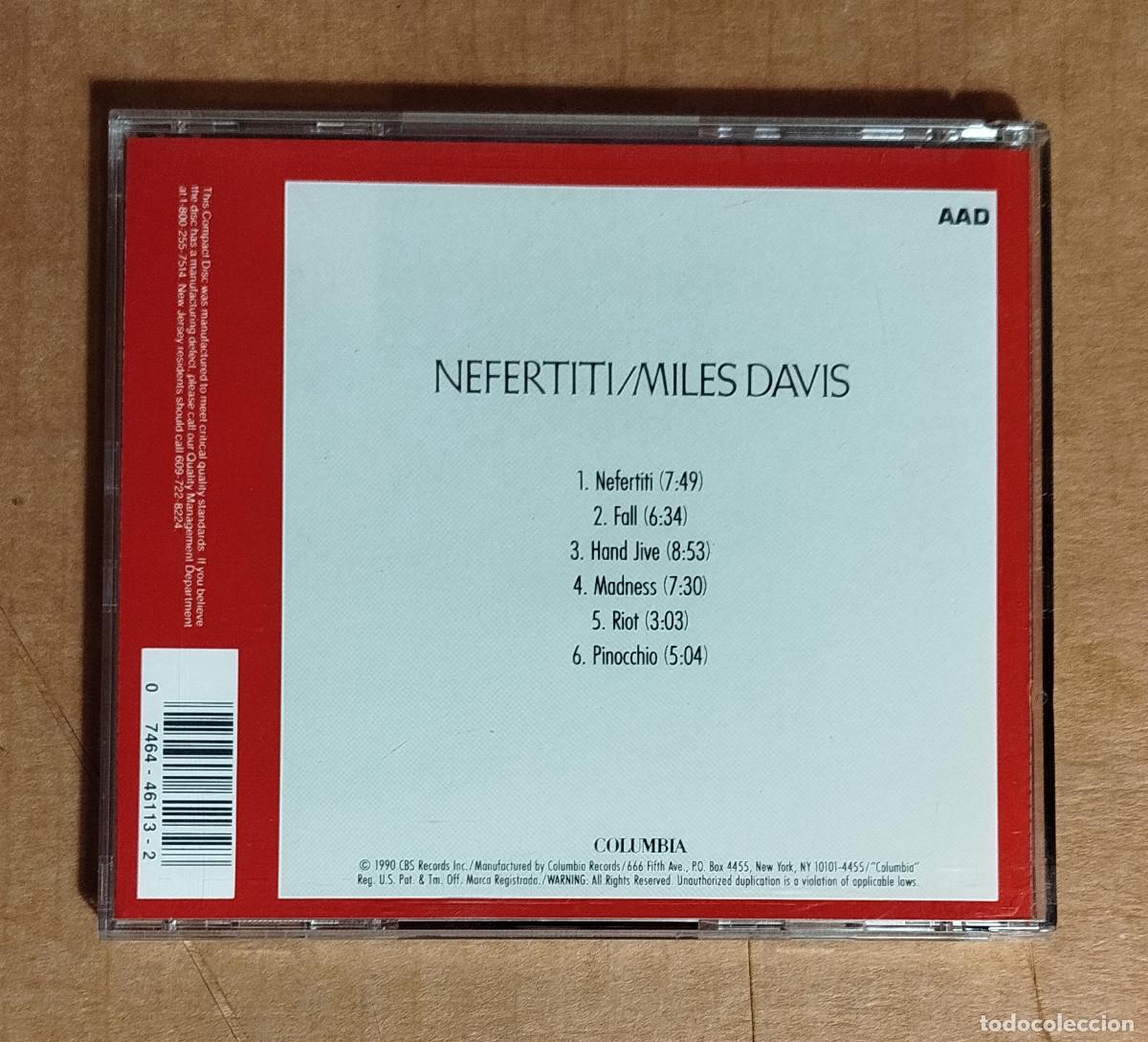 CDs de m&uacute;sica: MILES DAVIS - NEFERTITI - 1967 - Foto 3