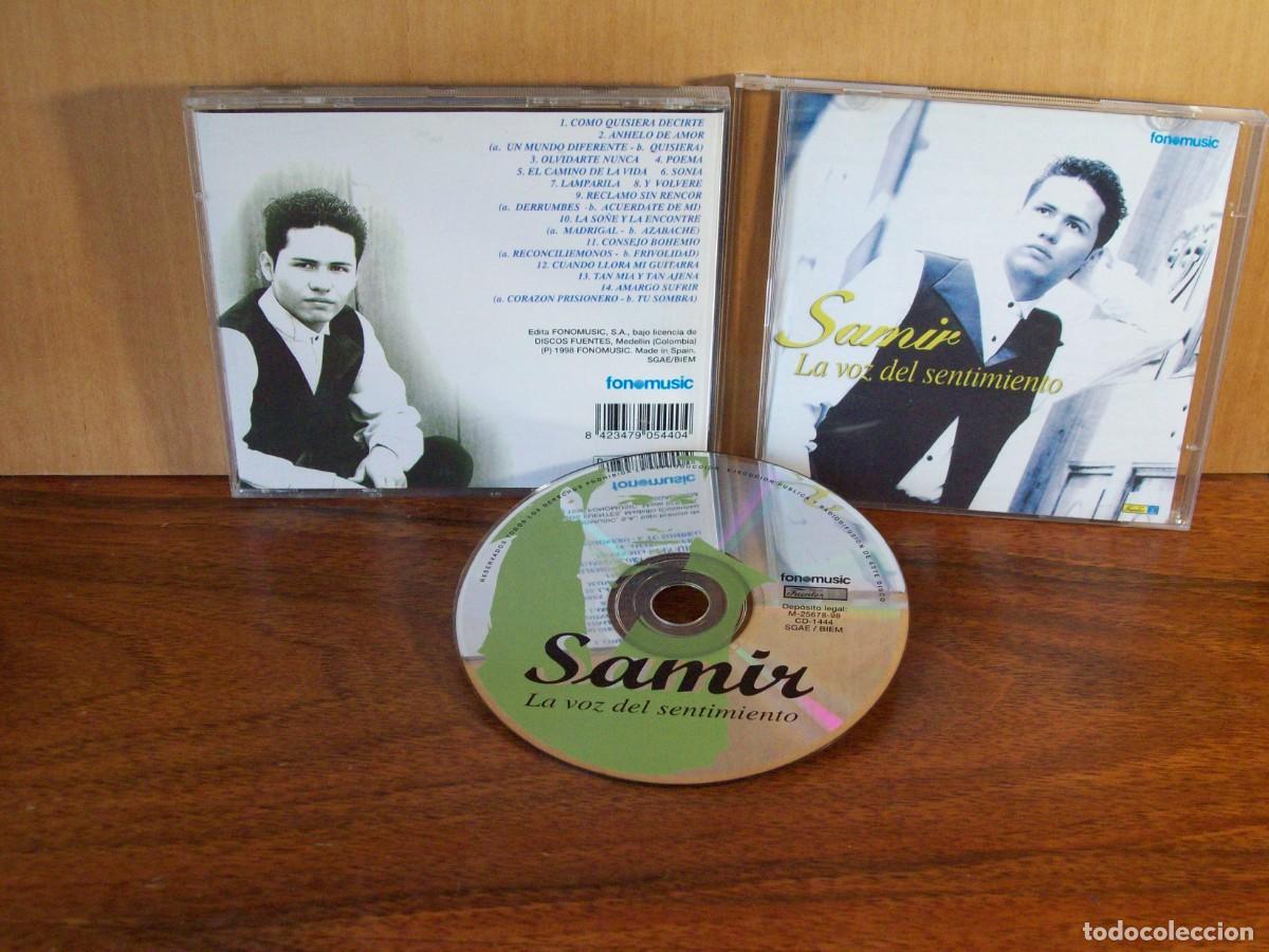 CDs de m&uacute;sica: SAMIR - -LA VOZ DEL SENTIMIENTO - CD - Foto 1