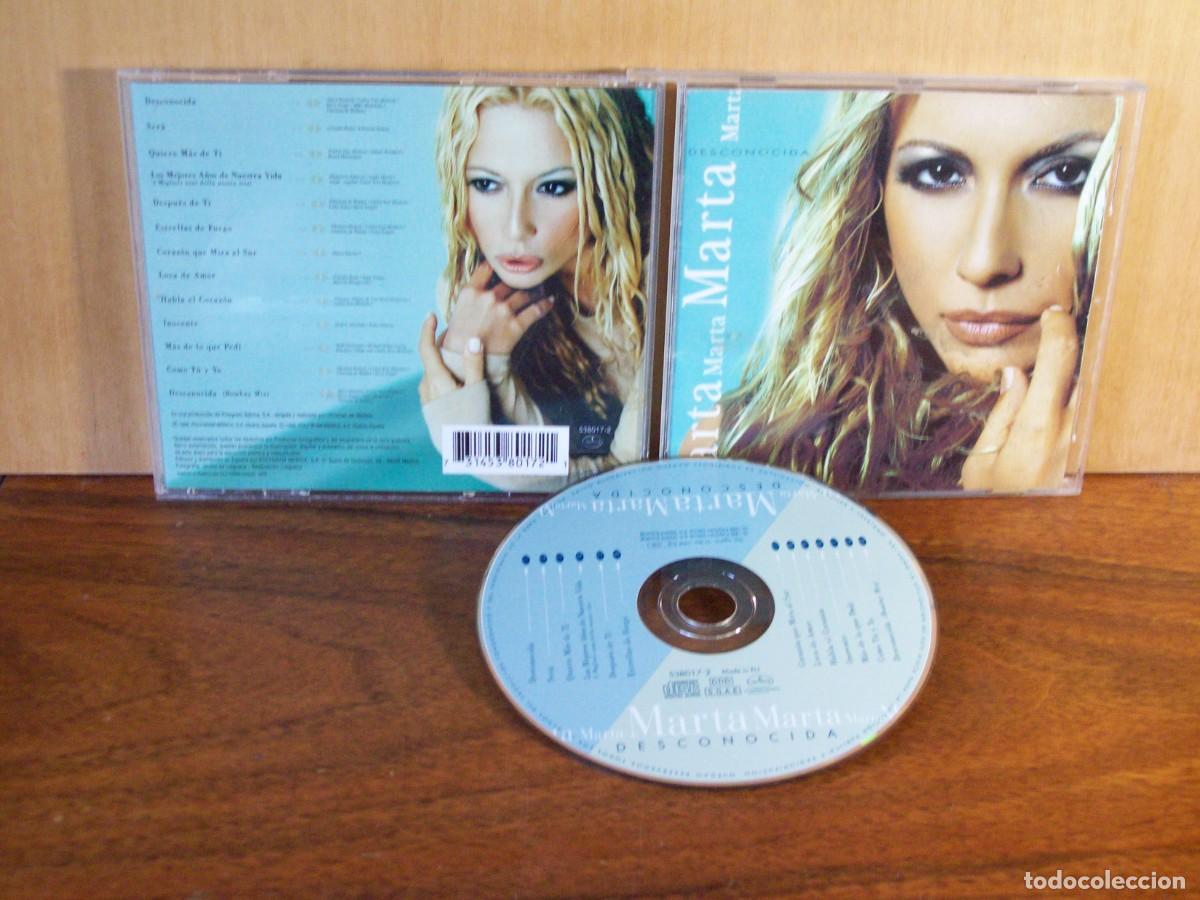 CDs de m&uacute;sica: MARTA SANCHEZ - DESCONOCIDA - CD - Foto 1