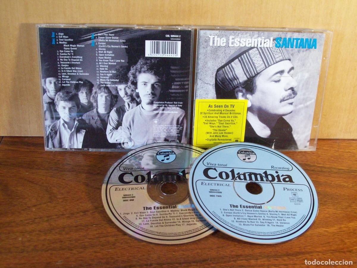 CDs de m&uacute;sica: SANTANA - THE ESSENTIAL - DOBLE CD - Foto 1