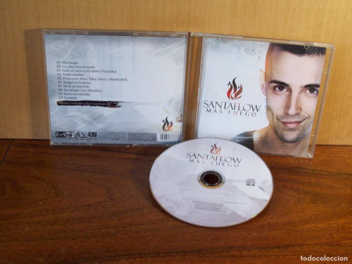 CDs de m&uacute;sica: SANTAFLOW - MAS FUEGO - CD - Foto 1