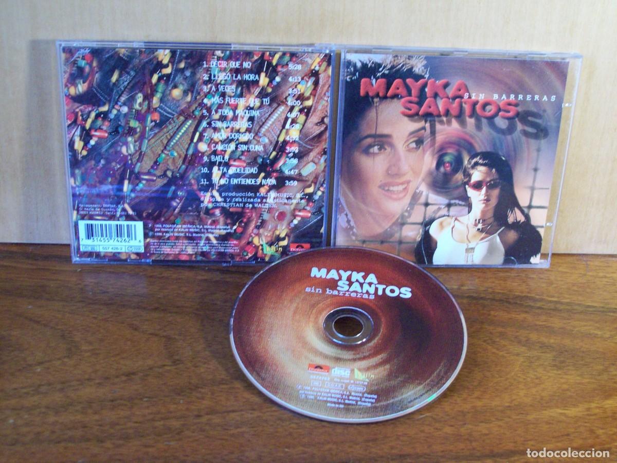 CDs de m&uacute;sica: MAYKA SANTOS - SIN BARRERAS - CD - Foto 1