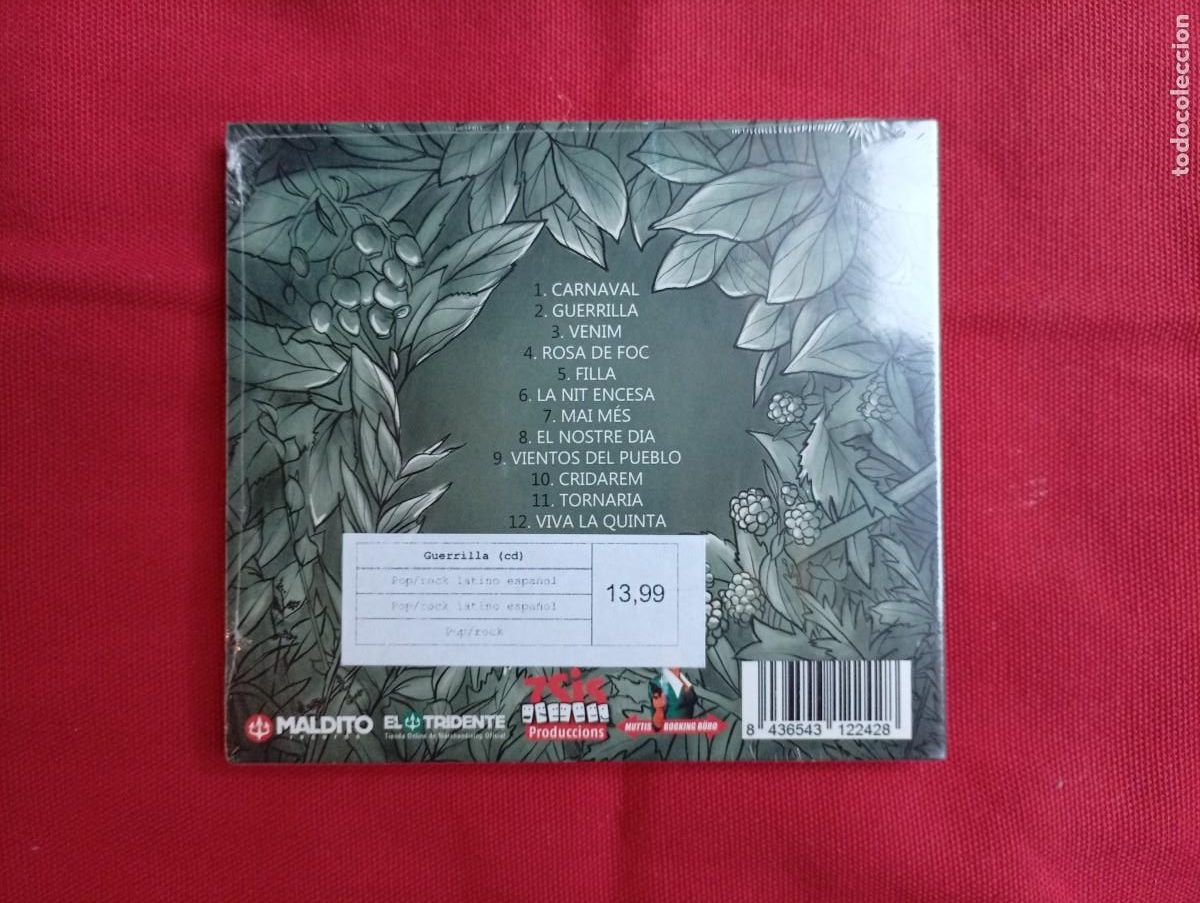 CDs de m&uacute;sica: EBRI KNIGHT - GUERRILLA - CD 2018 - PRECINTADO - Foto 2