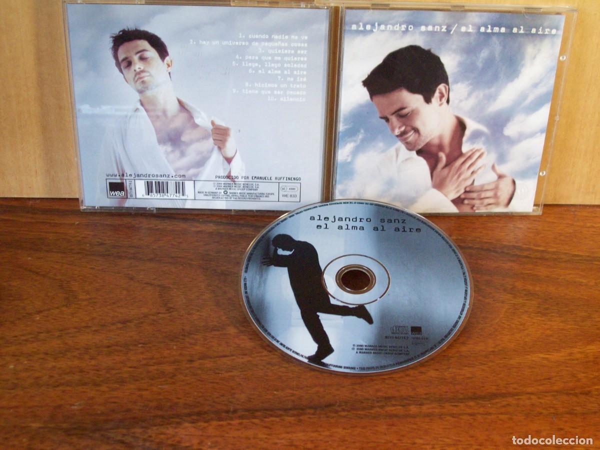 CDs de m&uacute;sica: ALEJANDRO SANZ - EL ALMA AL AIRE - CD - Foto 1