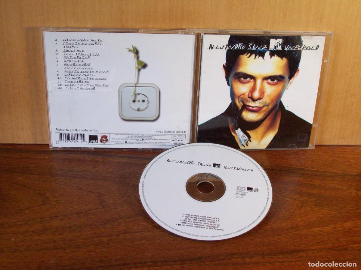 CDs de m&uacute;sica: ALEJANDRO SANZ - TV UNPLUGGED - CD - Foto 1