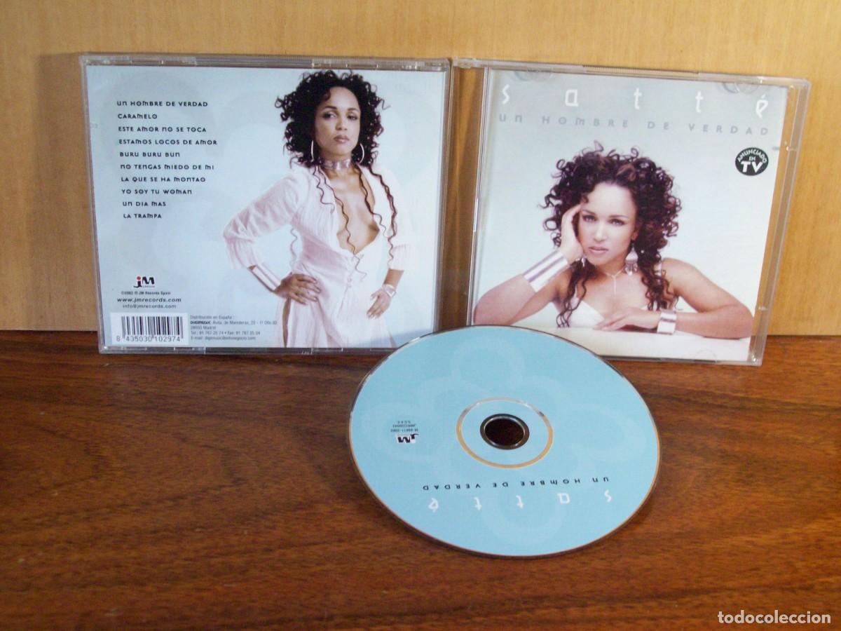 CDs de m&uacute;sica: SATTE - UN HOMBRE DE VERDAD - CD - Foto 1