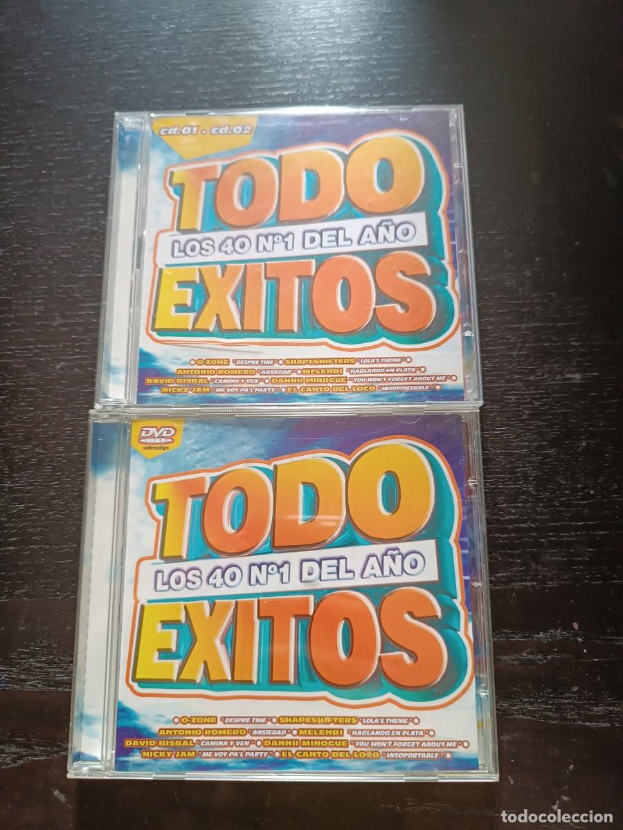 CDs de m&uacute;sica: Todo &eacute;xitos. Los 40 N&ordm;1 del a&ntilde;o. 2 CDs + DVD - Foto 1