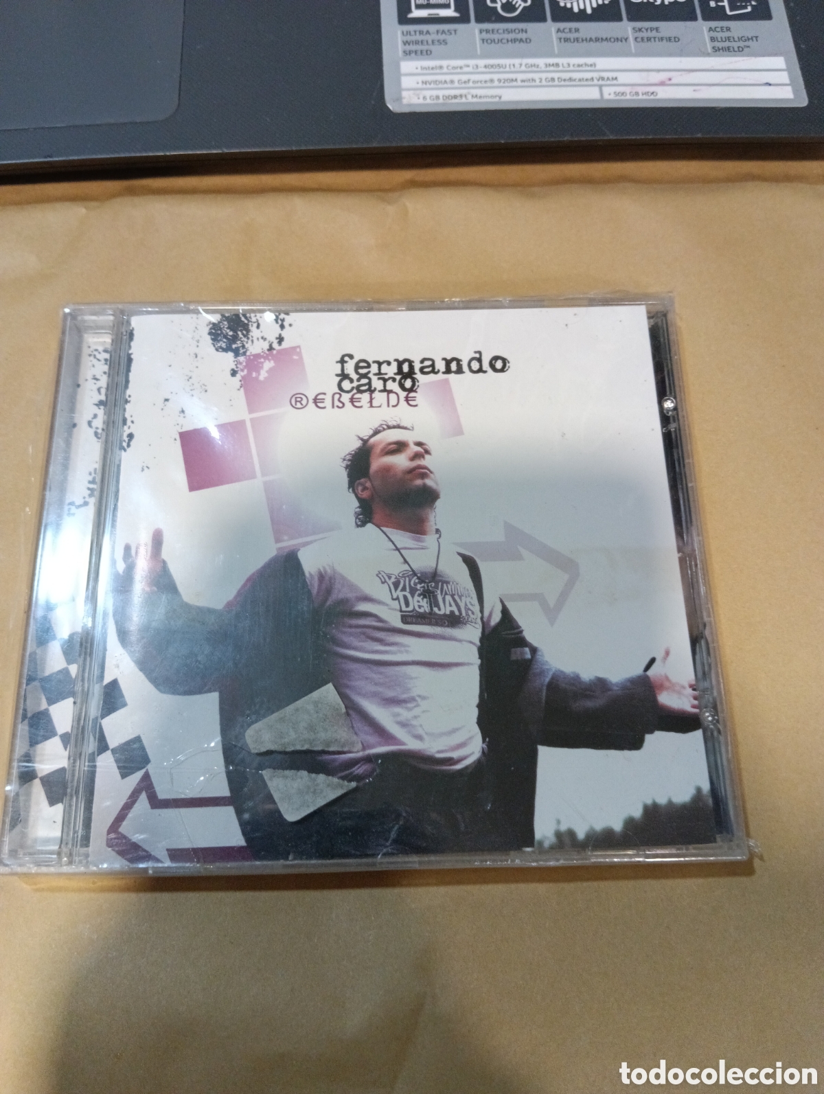 CDs de m&uacute;sica: Fernando caro Rebelde CD Precintado - Foto 1