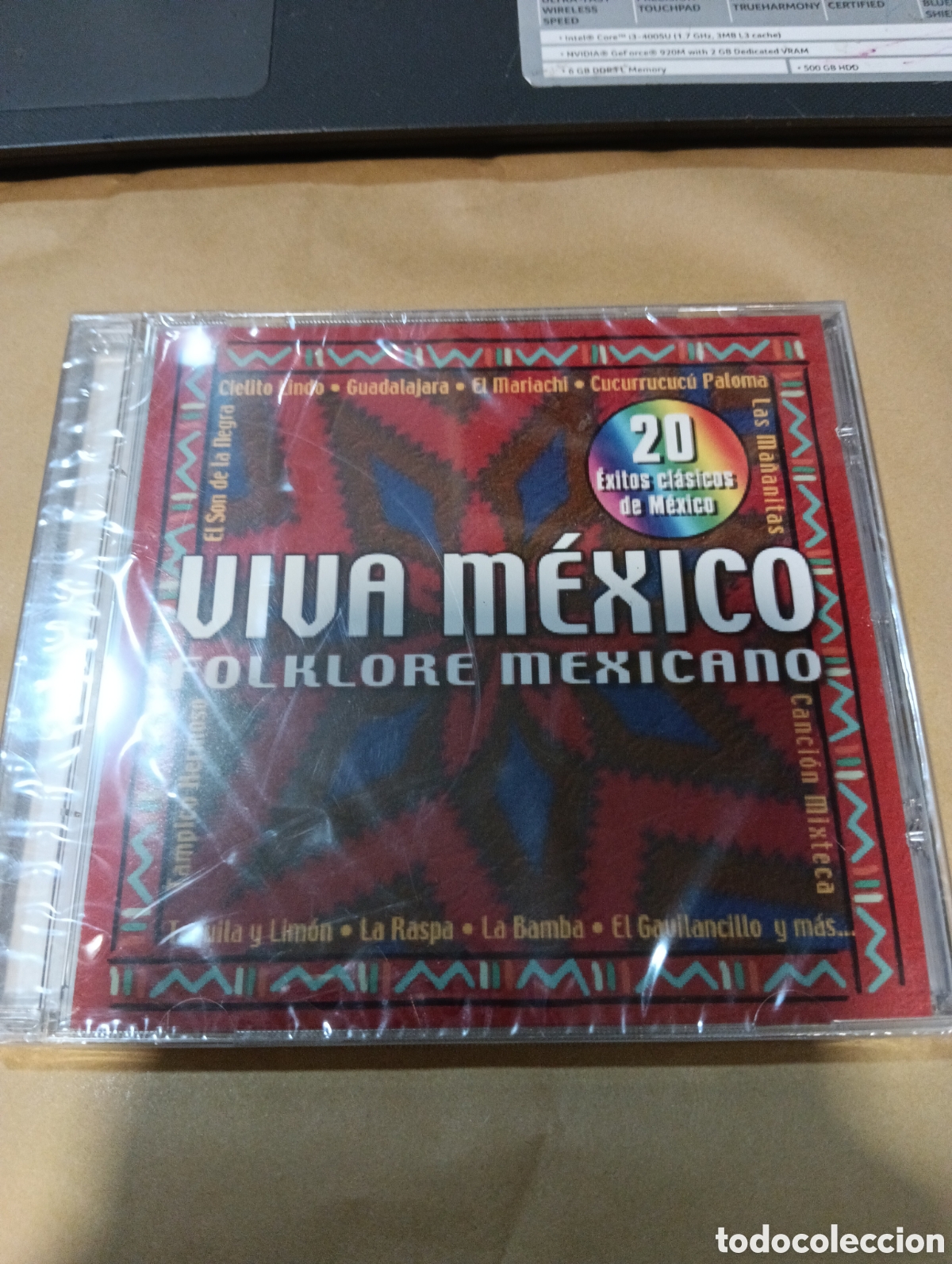 CDs de m&uacute;sica: Viva M&eacute;xico Folklore Mexicano CD Precintado - Foto 1