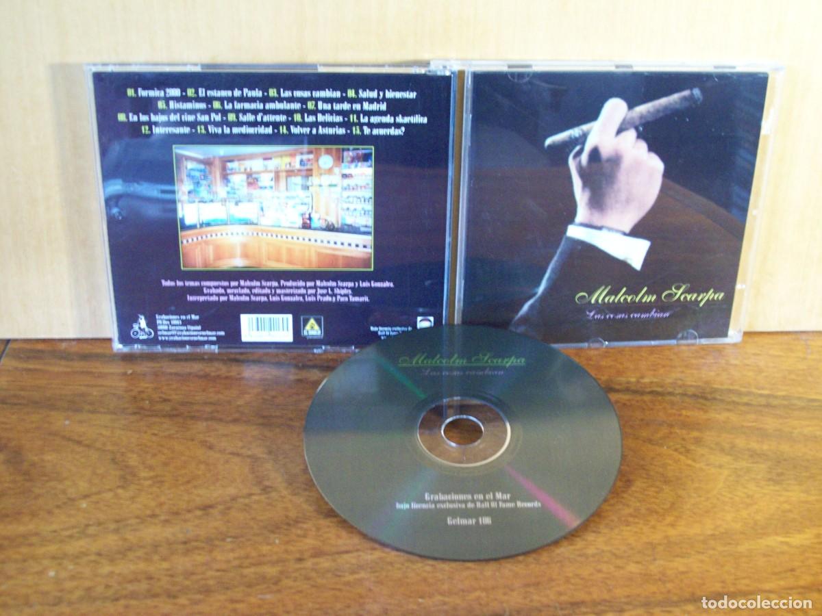 CDs de m&uacute;sica: MALCOLM SCARPA - LAS COSAS CAMBIAN - CD - Foto 1
