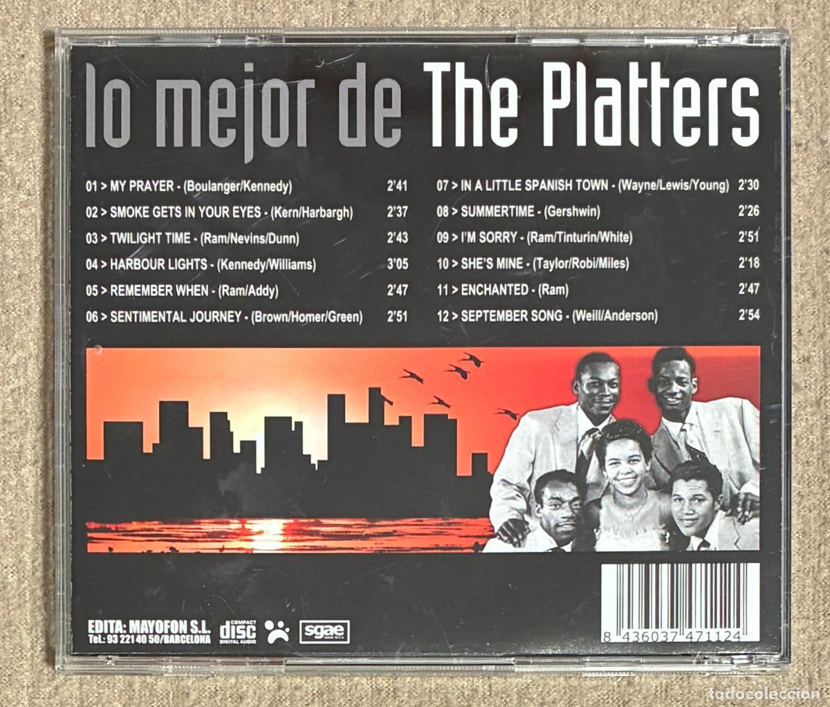 CDs de m&uacute;sica: Lo mejor de The Platters (1011CD) - Foto 2