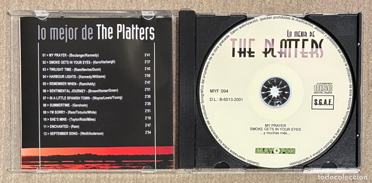 CDs de m&uacute;sica: Lo mejor de The Platters (1011CD) - Foto 3