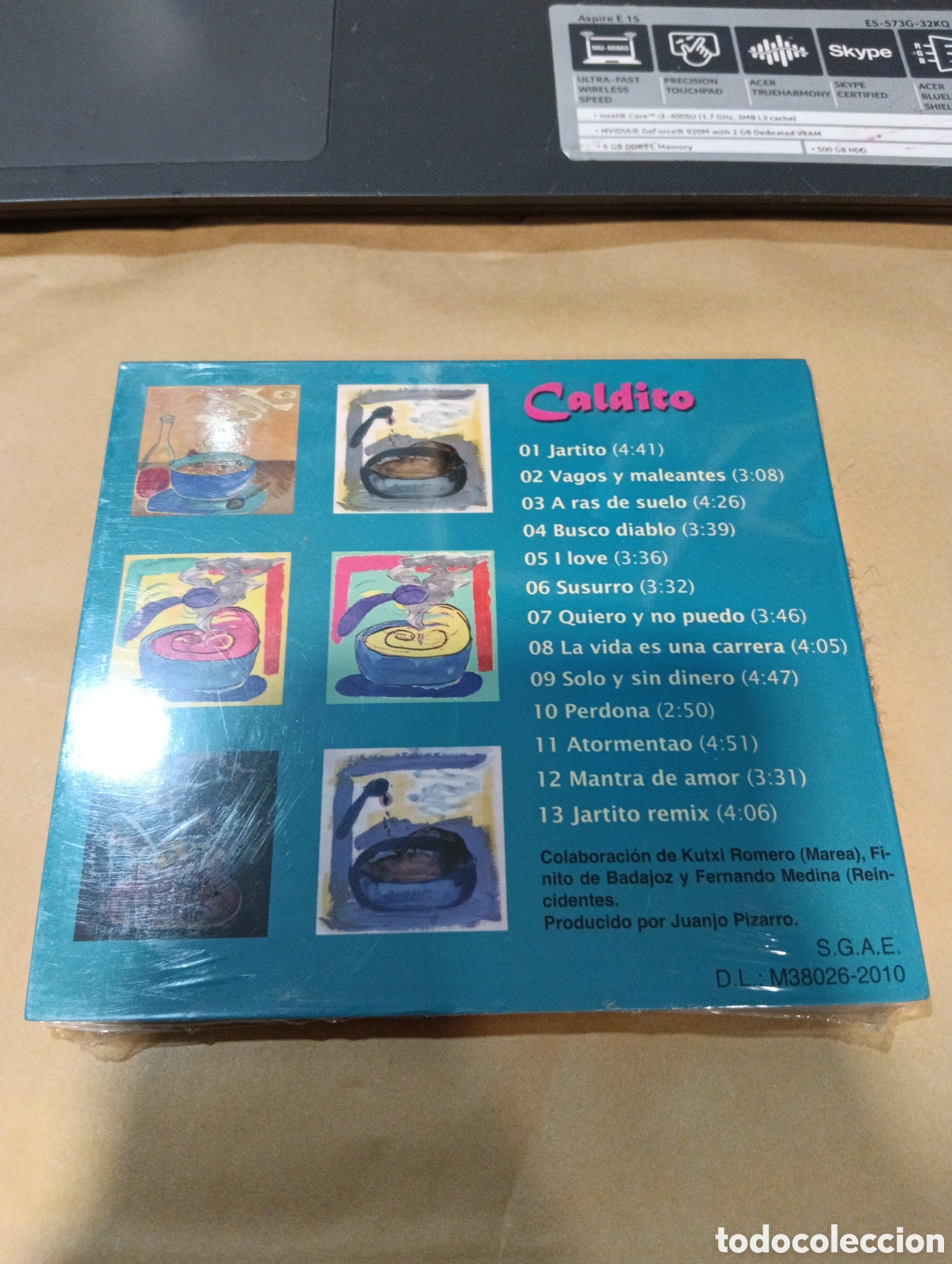 CDs de m&uacute;sica: Caldito Jartito CD Precintado - Foto 2