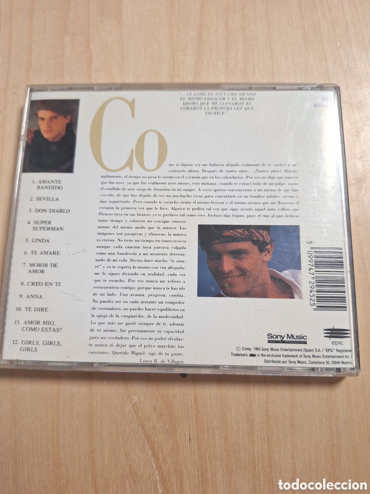 CDs de m&uacute;sica: SCD127 querido miguel CD MUSICA - Foto 2