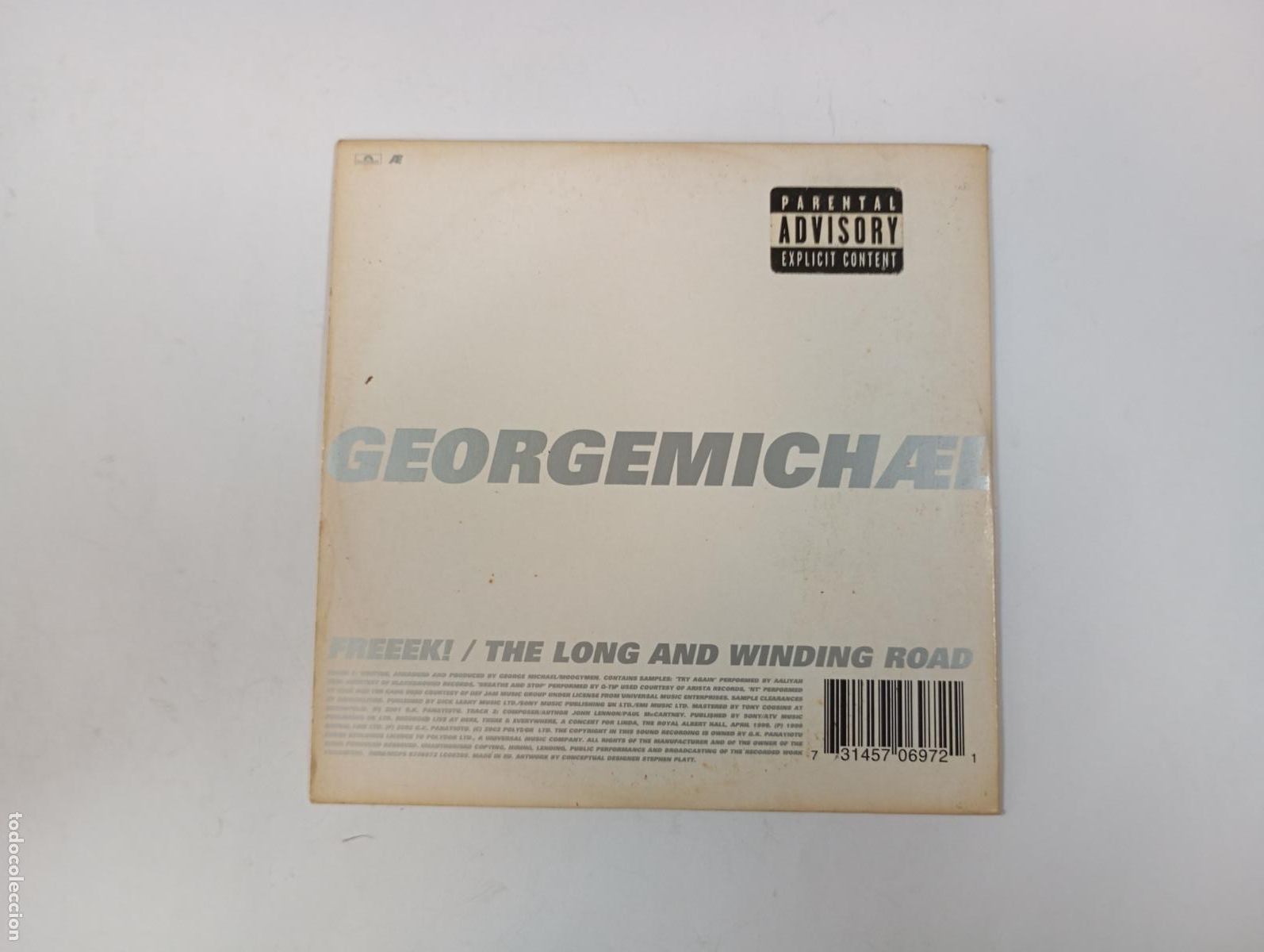CDs de m&uacute;sica: GEORGE MICHAEL - FREEK CD SINGLE. CD. TDKV141 - Foto 2
