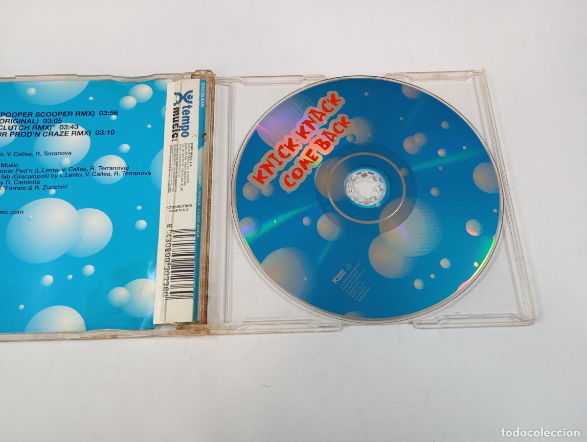 CDs de m&uacute;sica: KNICK KNACK - COME BACK CD SINGLE. TDKV141 - Foto 3