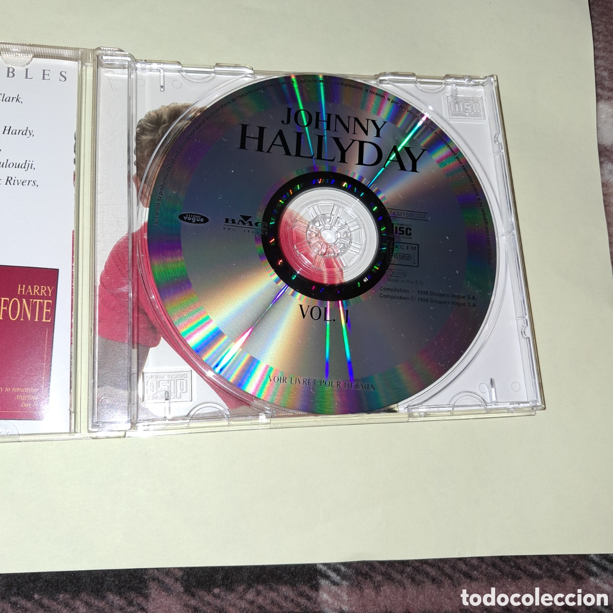 CDs de m&uacute;sica: Johnny Hallyday, vol 1, Compact disc - Foto 2