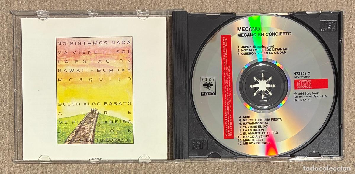 CDs de m&uacute;sica: Mecano. Ya Viene El Sol (0995CD) - Foto 3