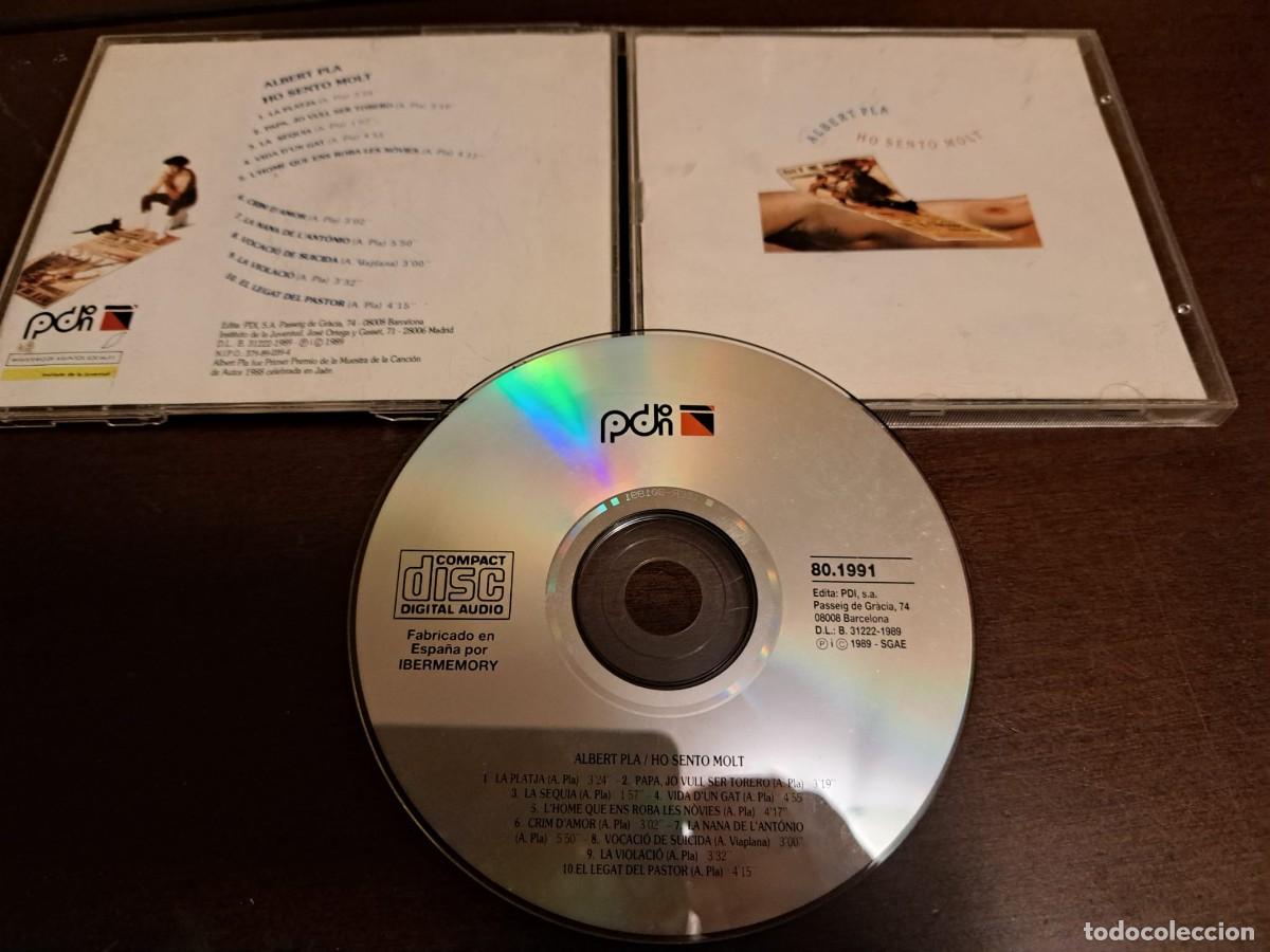 CDs de m&uacute;sica: ALBERT PLA - CD - HO SENTO MOLT - Foto 1