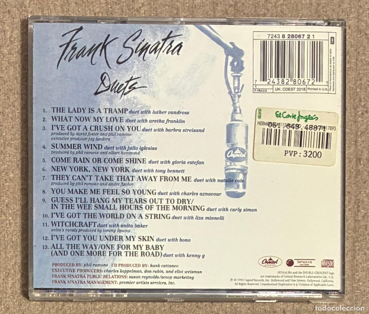CDs de m&uacute;sica: Frank Sinatra. Duets (0990CD) - Foto 2