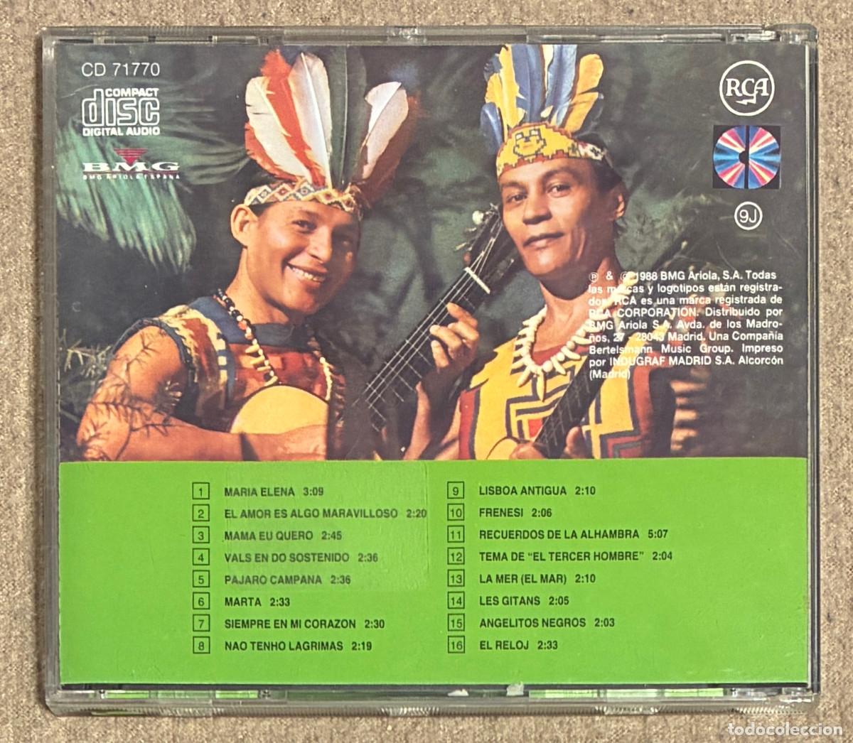 CDs de m&uacute;sica: Los Indios Tabajaras. Antologia (0976CD) - Foto 2