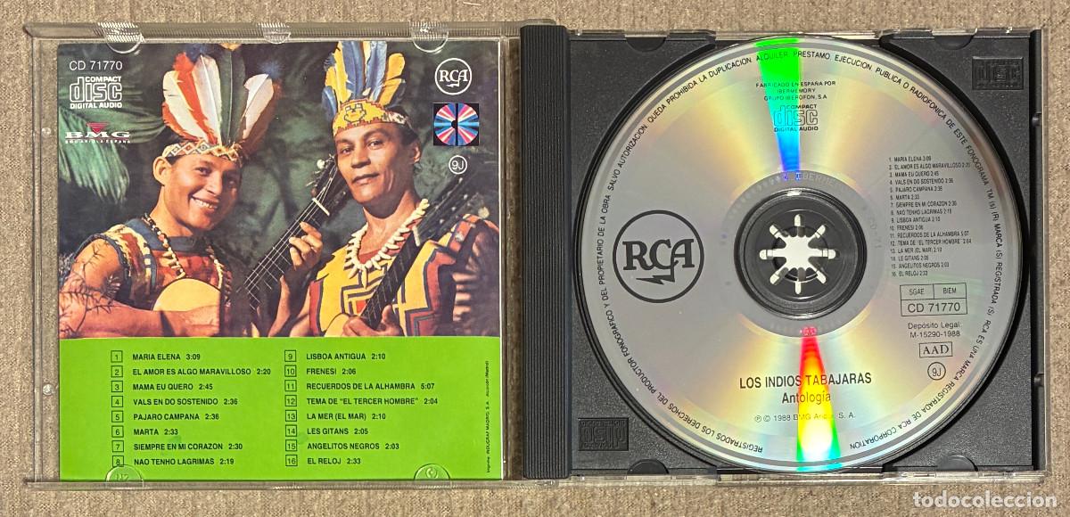 CDs de m&uacute;sica: Los Indios Tabajaras. Antologia (0976CD) - Foto 3