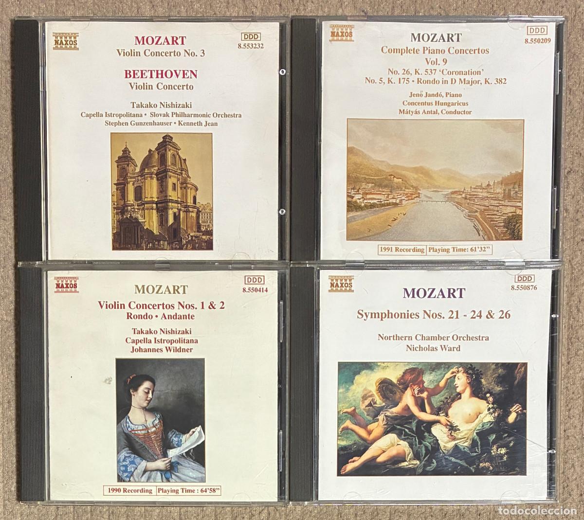 CDs de m&uacute;sica: 4 Cds. Mozart (1023CD) - Foto 1