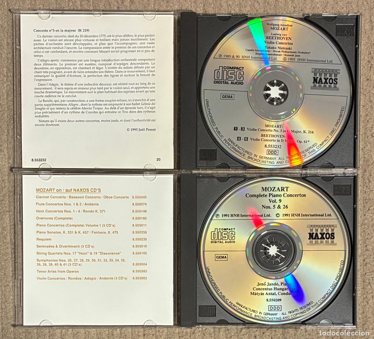 CDs de m&uacute;sica: 4 Cds. Mozart (1023CD) - Foto 3