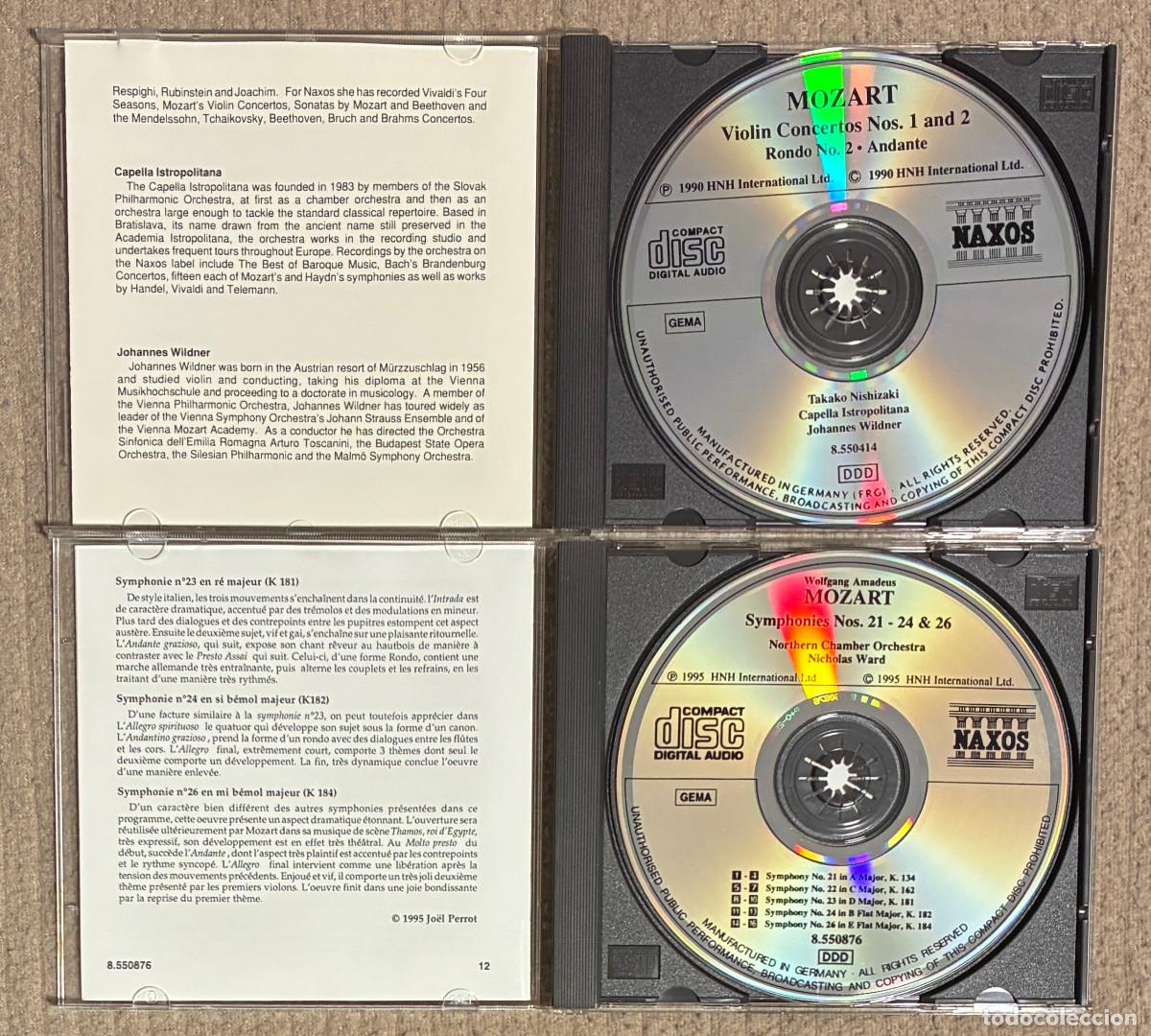 CDs de m&uacute;sica: 4 Cds. Mozart (1023CD) - Foto 4
