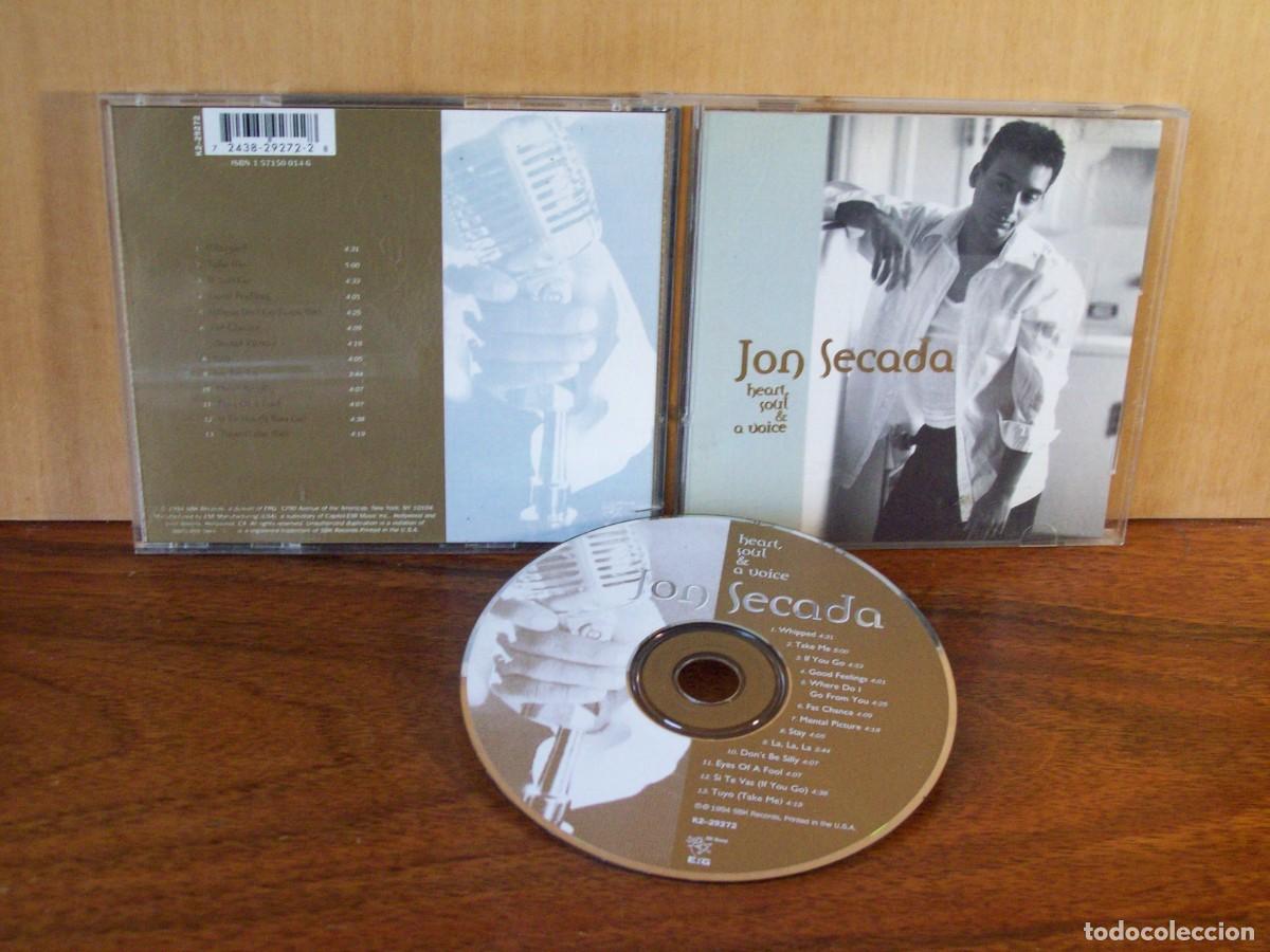 CDs de m&uacute;sica: JON SECADA - HEART SOUL & A VOICE - CD - Foto 1
