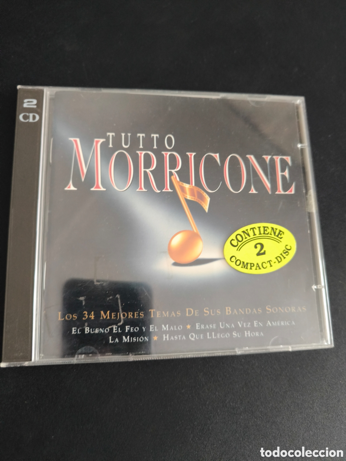 CDs de m&uacute;sica: Doble cd Tutto Morricone - Foto 1