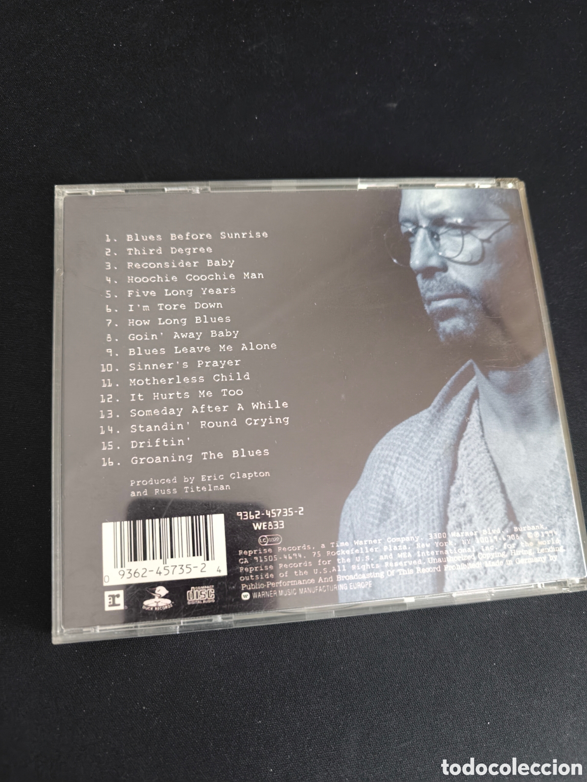 CDs de m&uacute;sica: CD Eric Clapton. From the Cradle - Foto 2