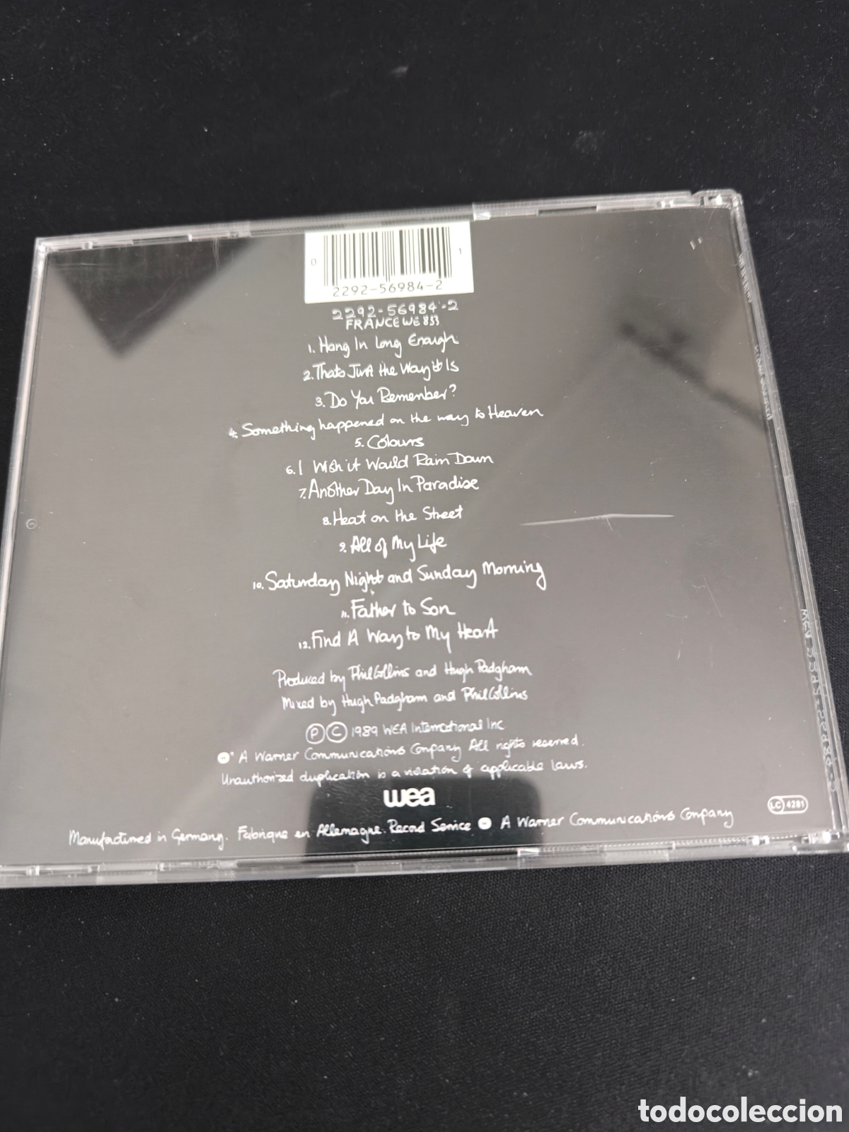 CDs de m&uacute;sica: CD Phill Collins. ...But Seriously - Foto 2