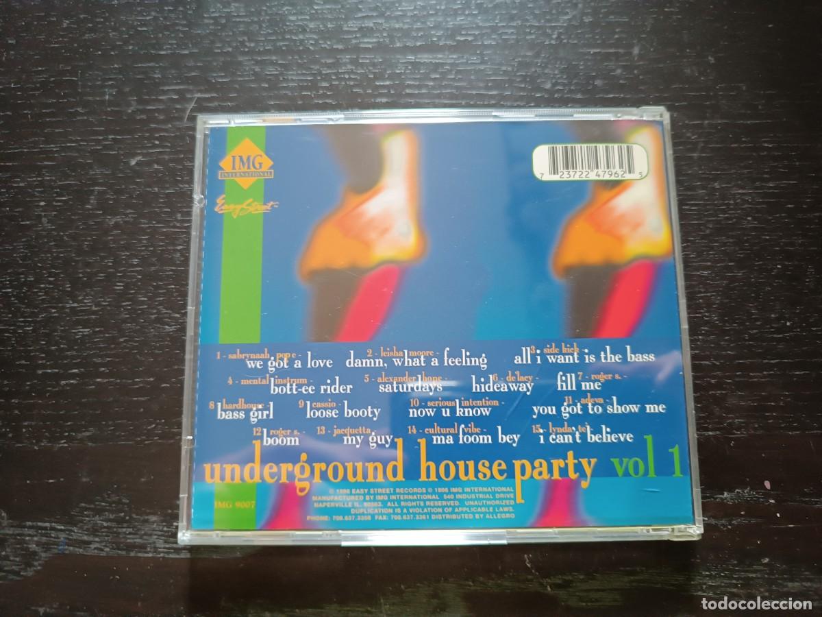 CDs de m&uacute;sica: Underground House party Vol. 1. CD 1996 - Foto 2