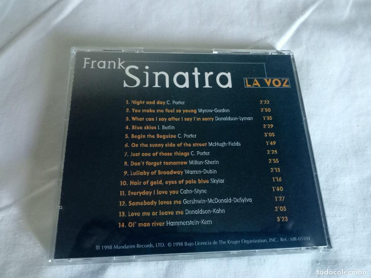 CDs de m&uacute;sica: Frank Sinatra La Voz M&uacute;sica CD - Foto 2