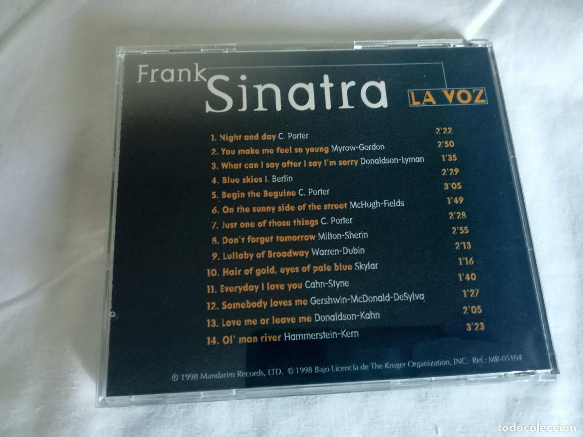 CDs de m&uacute;sica: Frank Sinatra La Voz M&uacute;sica CD - Foto 6
