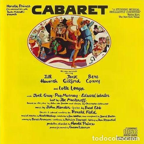 CDs de m&uacute;sica: CABARET. MUSICAL. LOTTE LENYA.CD. 1966 - Foto 1