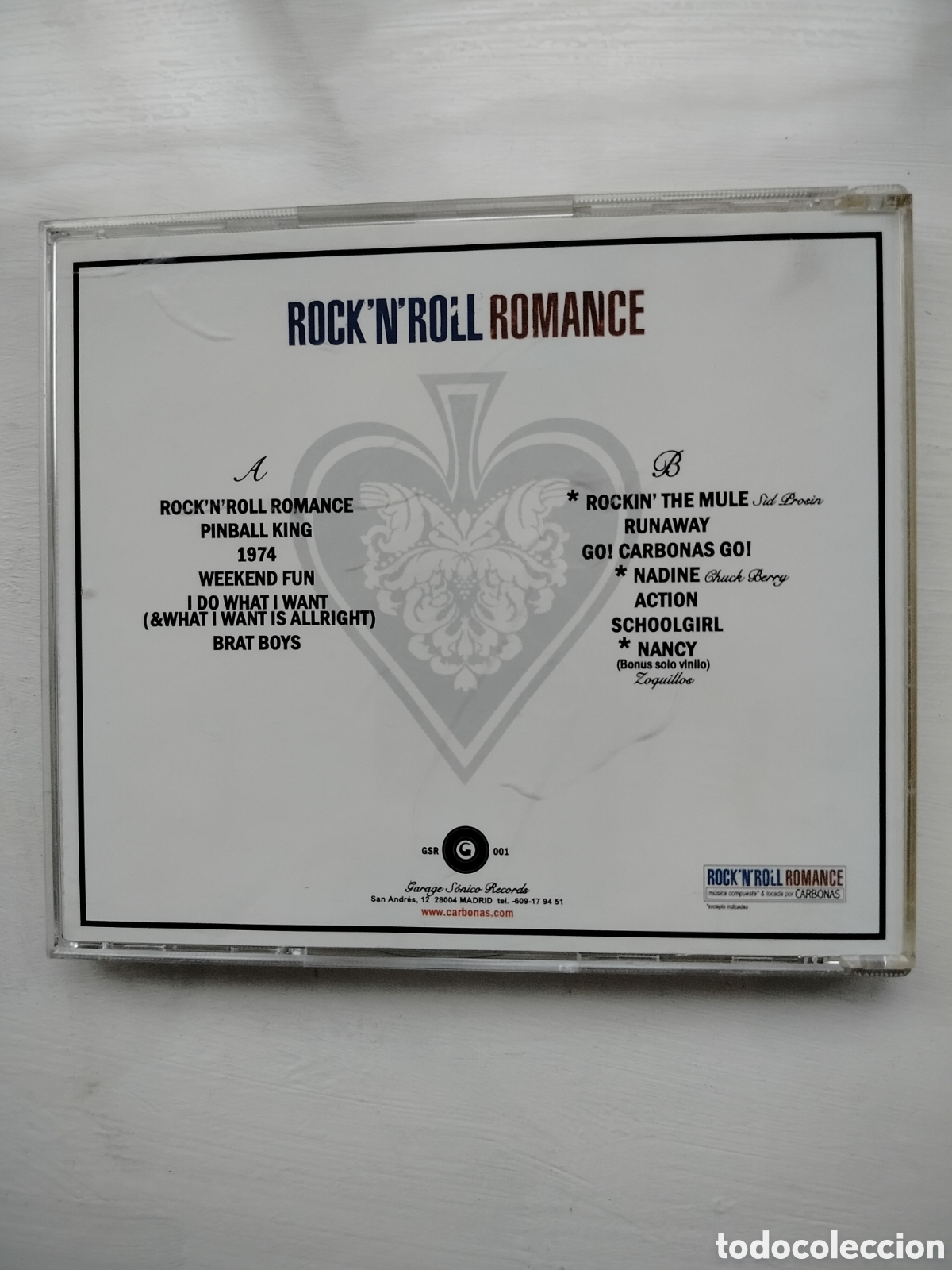 CDs de m&uacute;sica: Carbonas CD R&R Romance - Foto 3
