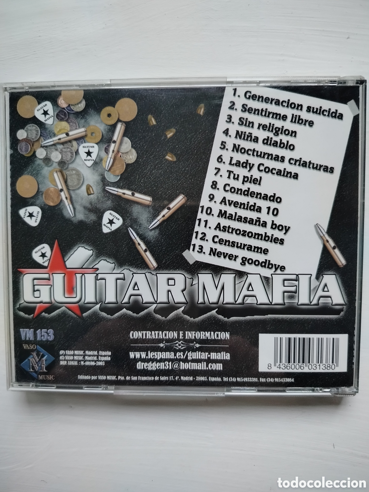 CDs de m&uacute;sica: Guitar Mafia CD 2003 - Foto 4