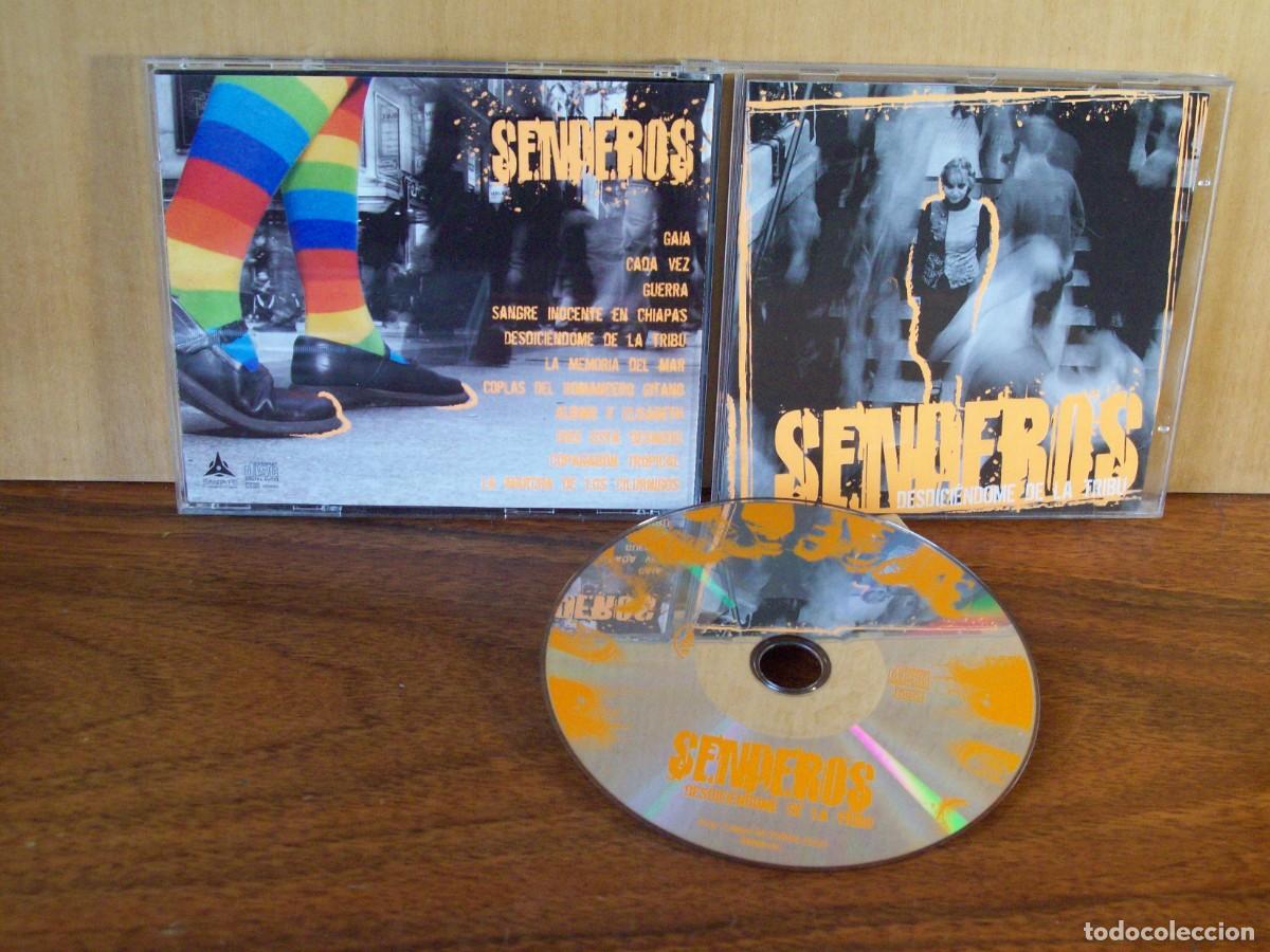 CDs de m&uacute;sica: SENDEROS - DESDICIENDOME DE LA TRIBU - CD - Foto 1