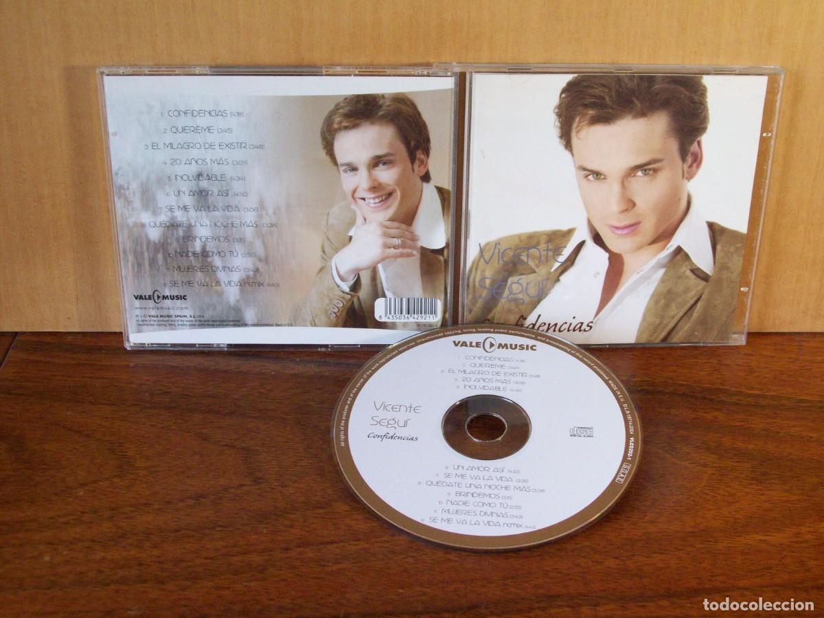 CDs de m&uacute;sica: VICENTE SEGUI - CONFIDENCIAS - CD - Foto 1