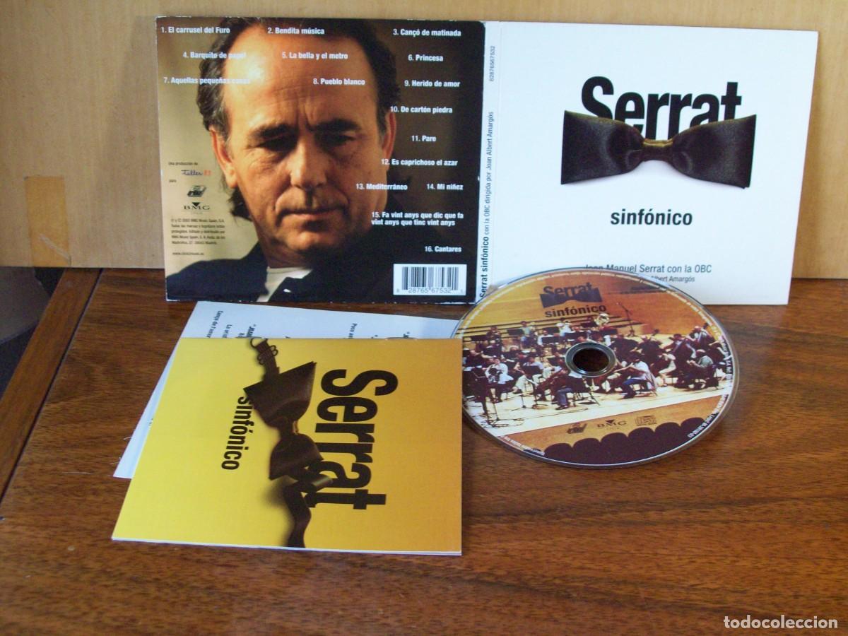CDs de m&uacute;sica: JOAN MANUEL SERRAT - SINFONICO - CD DIGIPACK CON LIBRETO - Foto 1