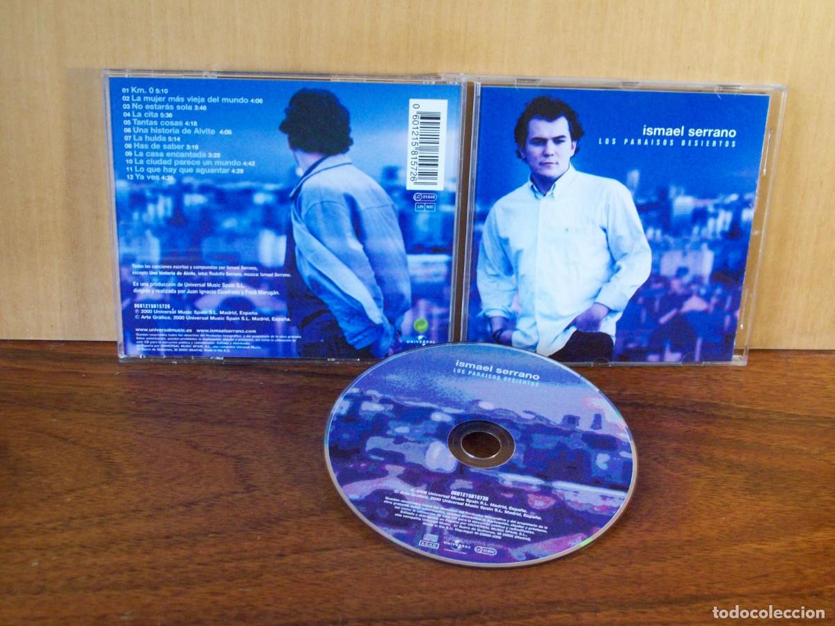 CDs de m&uacute;sica: ISMAEL SERRANO - LOS PARAISOS DESIERTOS - CD - Foto 1