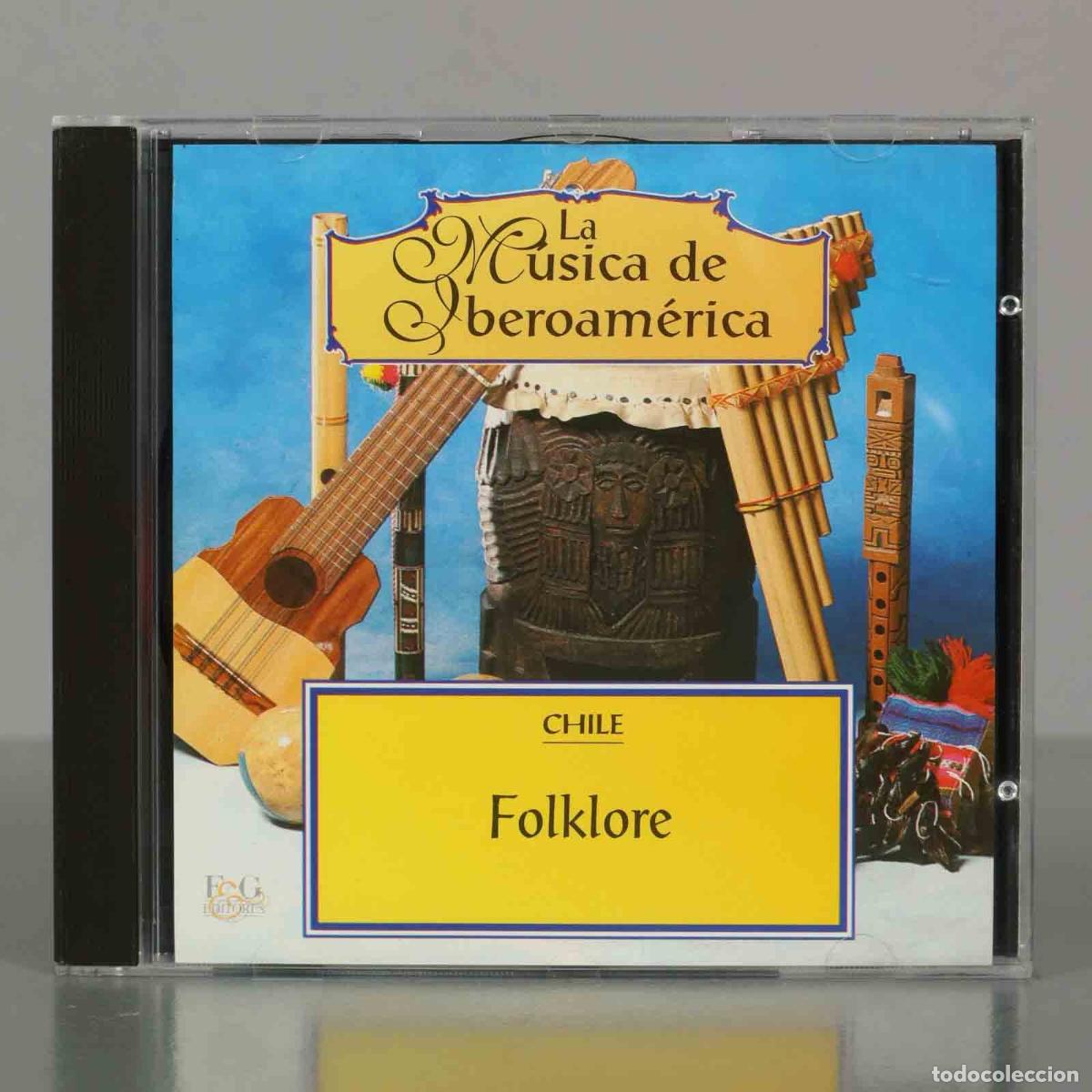 CDs de m&uacute;sica: CD. LA MUSICA DE IBEROAMERICA: CHILE, FOLKLORE. - Foto 1