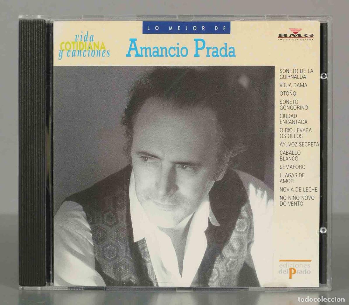 CDs de m&uacute;sica: CD. LO MEJOR DE: AMANCIO PRADA. - Foto 1