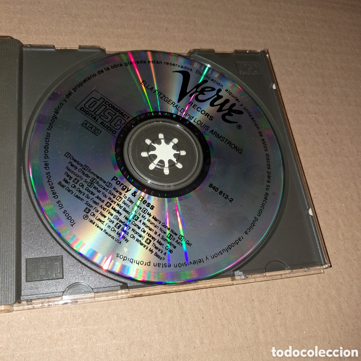 CDs de m&uacute;sica: Ella Fitzgerald, Louis Armstrong, Compact disc - Foto 2