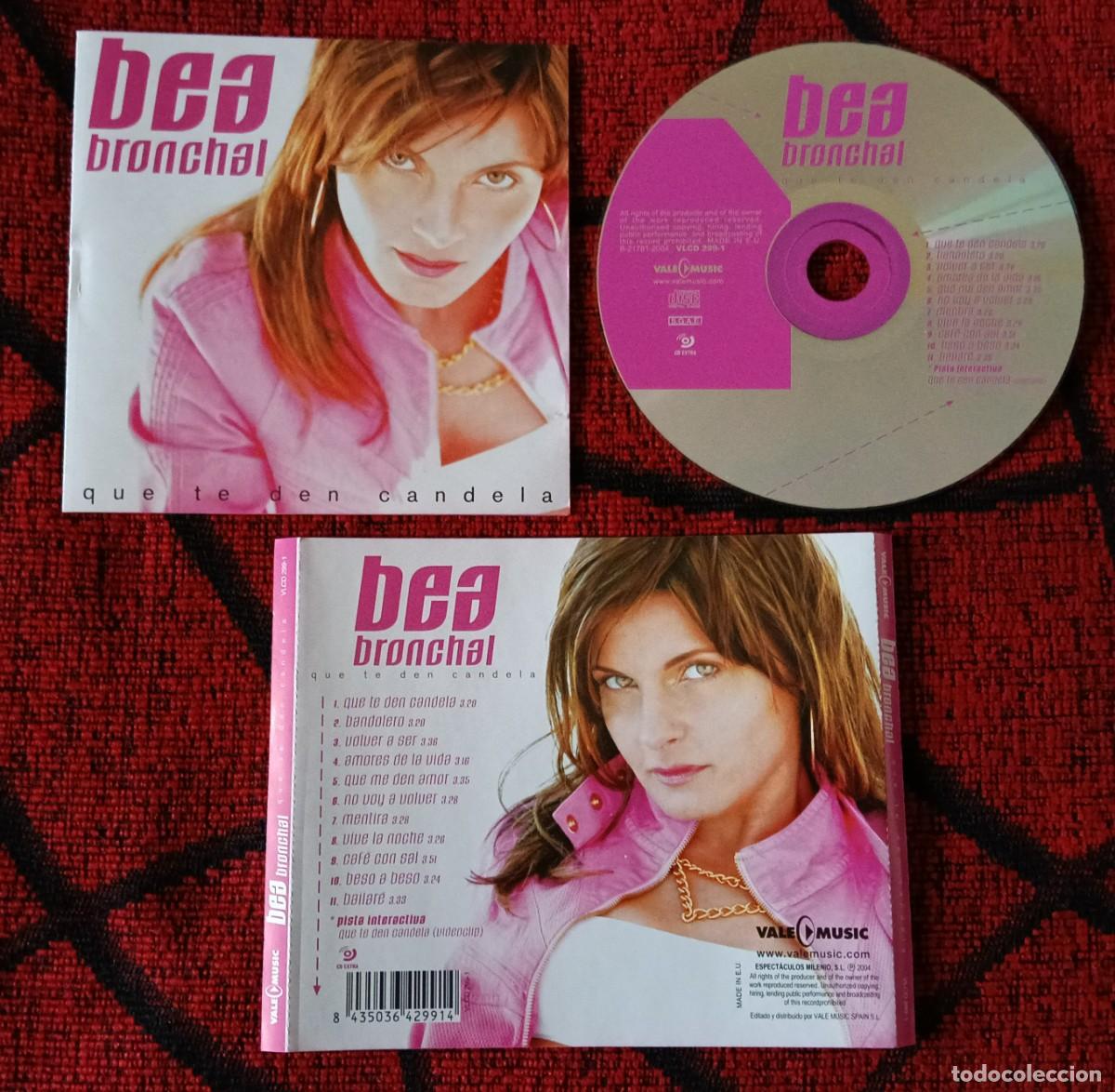 CDs de m&uacute;sica: BEA BRONCHAL ** Que Te Den Candela ** CD 2004 - Foto 1
