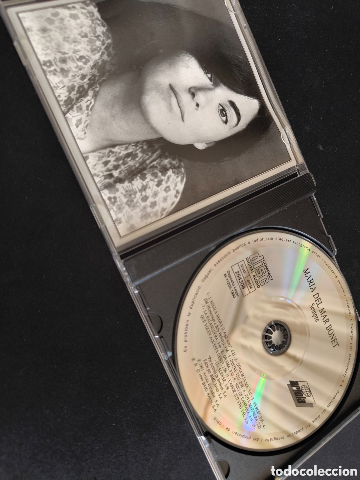 CDs de m&uacute;sica: CD Mar&iacute;a del Mar Bonet. Sempre - Foto 3